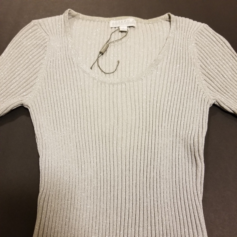 Joseph A Shimmer Sweater
